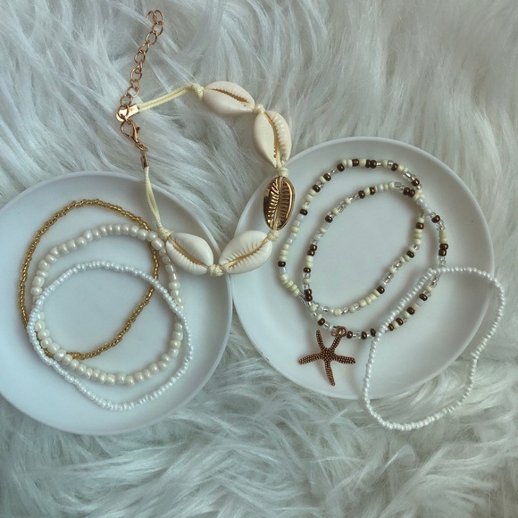 Bundle of 7 beachy bracelets - Picture 6 of 7